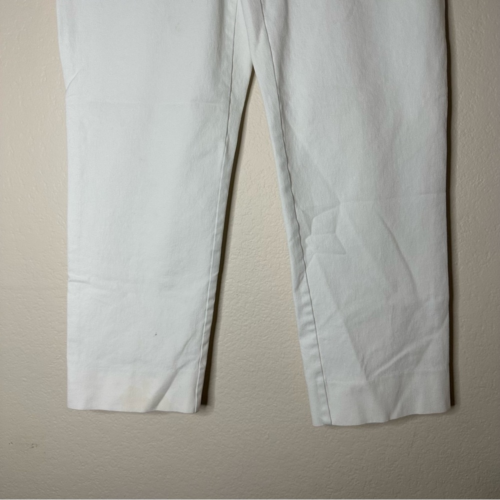 LILLY PULITZER resort white 2-Way Stretch Luxury Capri crop pants 4 - Picture 4 of 13